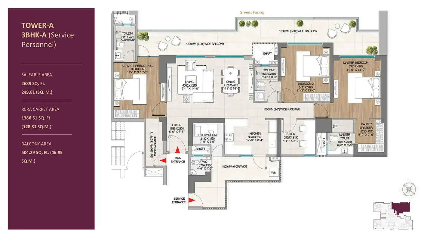 Adani The Marq - Floor Plan 2