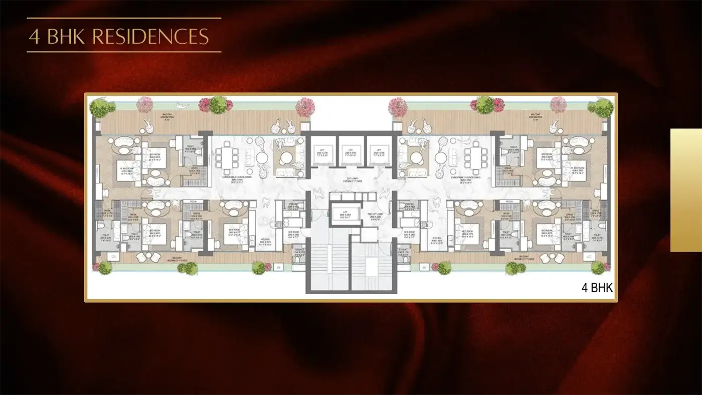 M3M Jacob Co Residences - Floor Plan 2