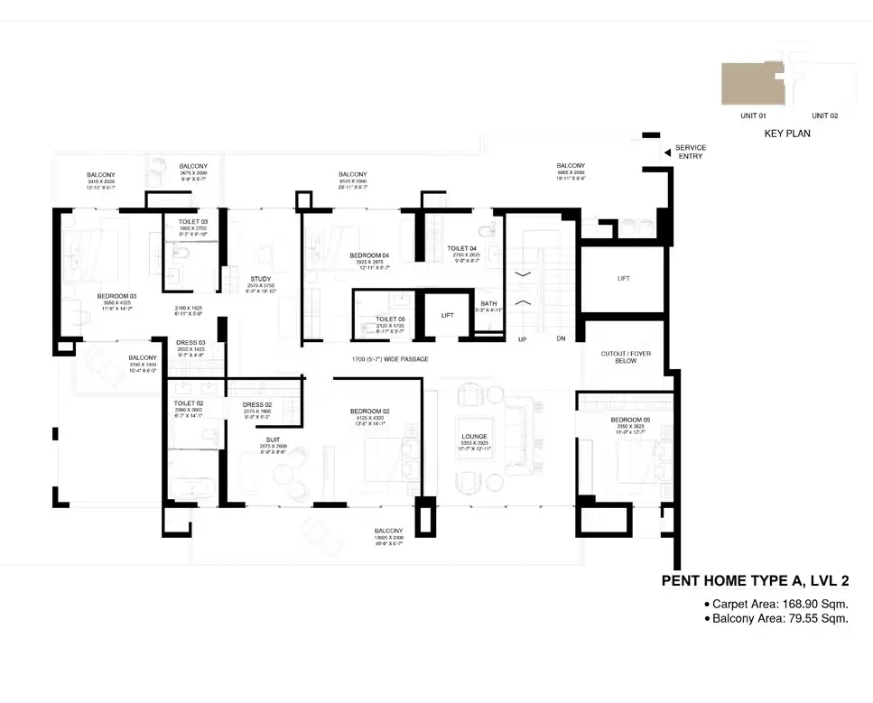 Risland Sky Mansion - Floor Plan 2