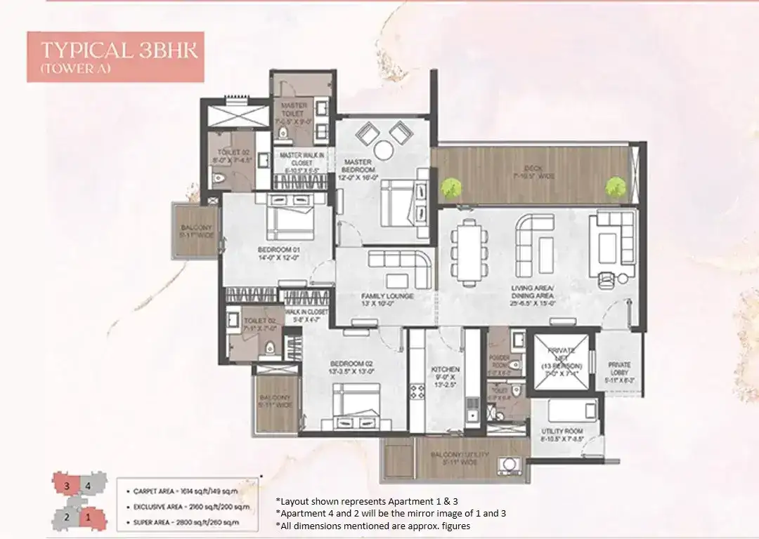 Silverglades Legacy - Floor Plan 1
