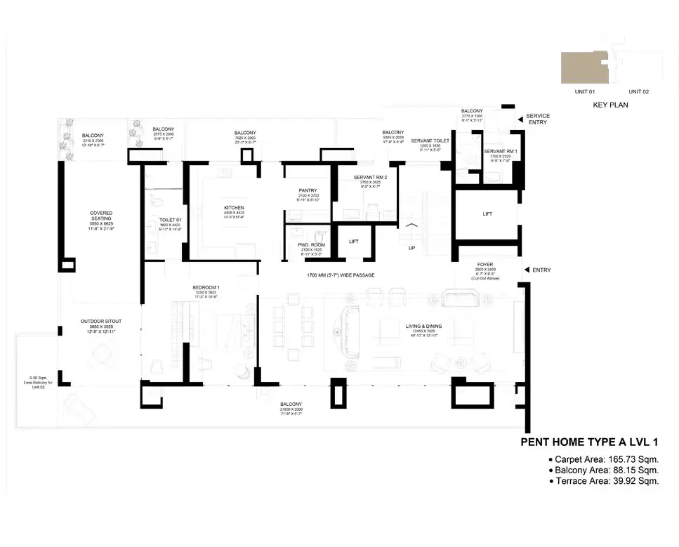 Risland Sky Mansion - Floor Plan 1